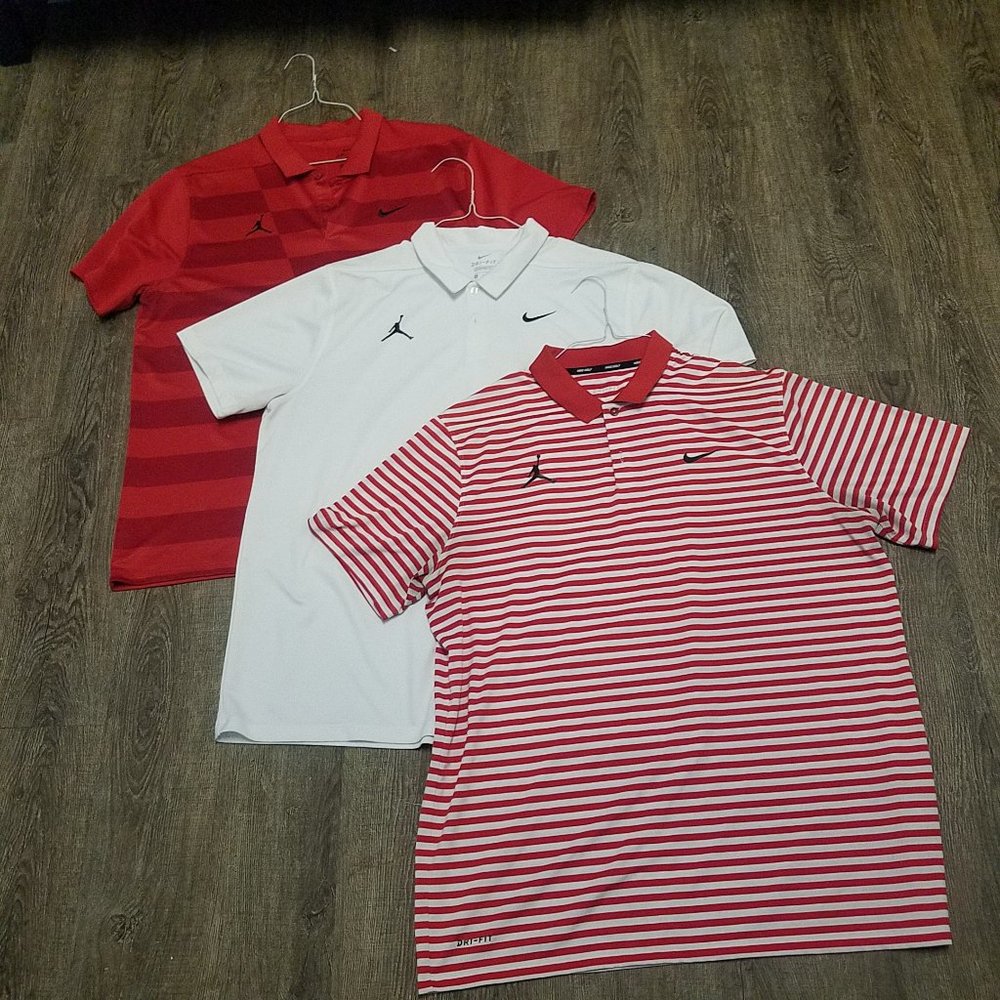 Lot of Nike / Michael Jordan golf polo size XL
